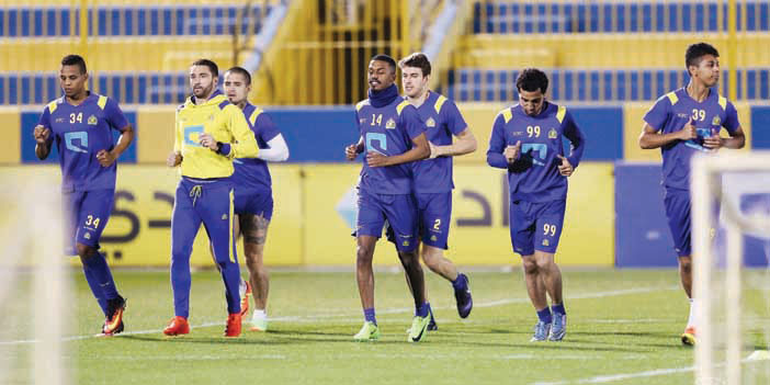 النصر يبدأ استعداداته لمواجهة الفيصلي