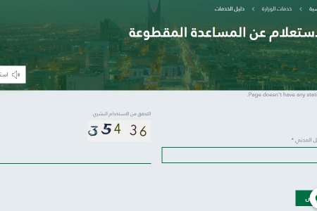 استعلم عن اسماء المستفيدين من المساعدة المقطوعة 1441 الدفعة الأخيرة .. كيفية معرفة شروط البرنامج