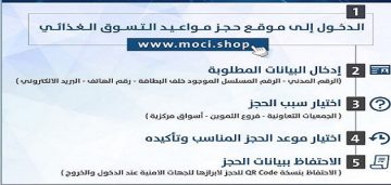 وزارة التجارة والصناعة حجز موعد اثناء الحظر في الكويت moci.shop