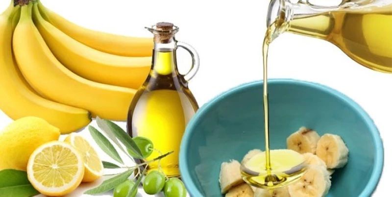 وصفة الموز مع زيت الزيتون