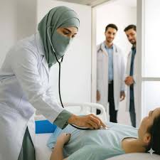 دكتورة منقبة عندنا في المستشفي صوتها حلو اوي