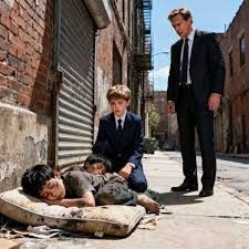 قصة أبي هذان الطفلان النائمان بين القمامة يشبهانني