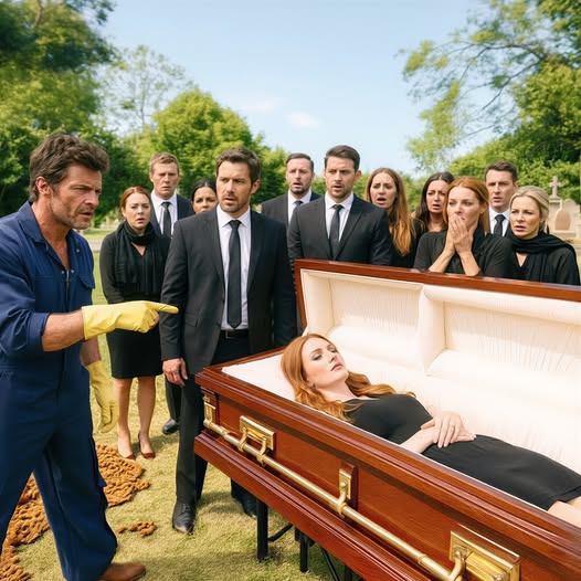 أوقف جنازة مليارديرة بكلمتين فقط: “هي حيّة!”