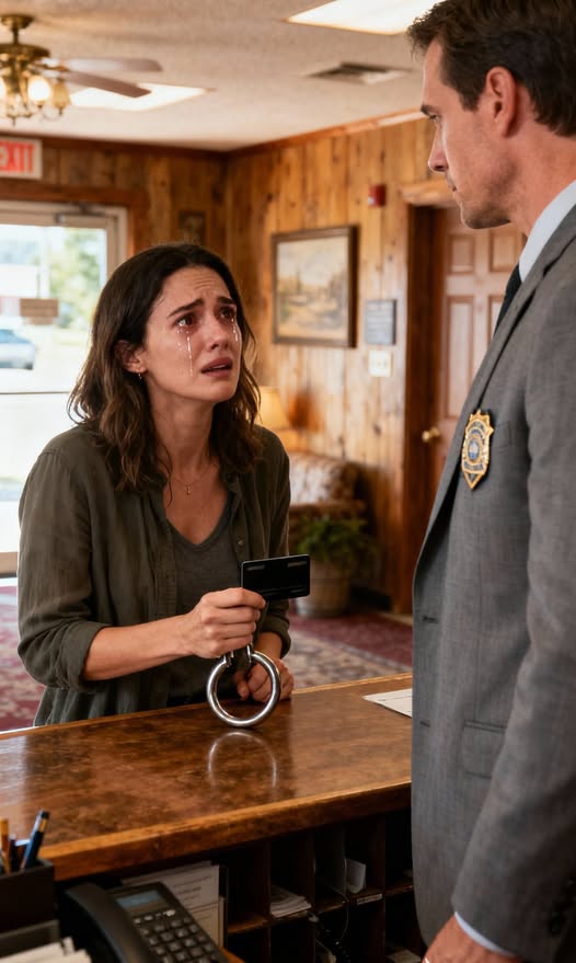 “طردني زوجي في ليلةٍ باردة… فمرّرتُ بطاقة أبي القديمة، وبعد ثوانٍ ظهر رجل من الخزانة الأمريكية!”