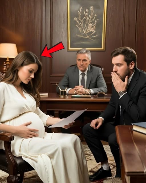 ذهبت لتوقيع الطلاق… فصُدم عندما رآها: كانت في شهرها السابع!