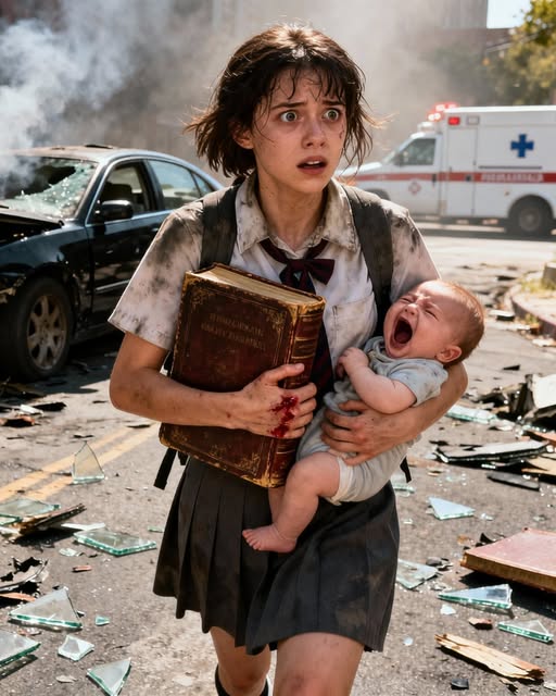 كسرت زجاج سيارة فاخرة تحت الشمس… وما حدث في المستشفى أبكى الجميع