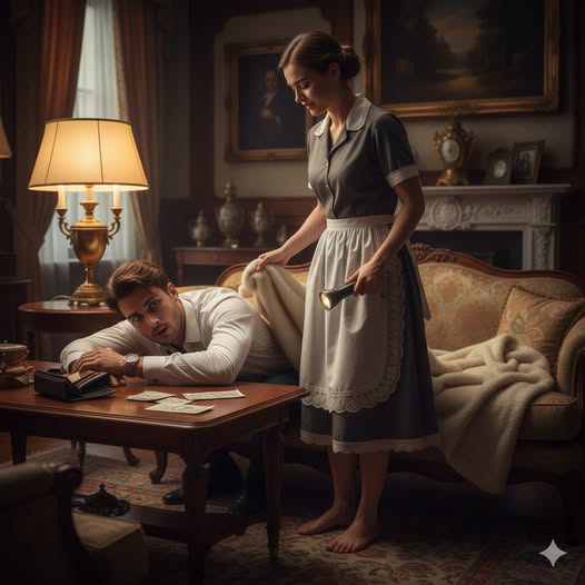 تظاهر بالنوم ليختبر خادمته… وما فعله قلب حياته رأسًا على عقب