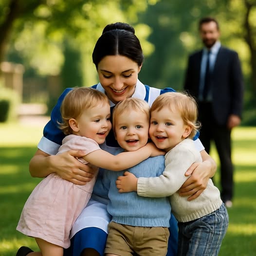 عاد الأب مبكرًا… فتجمّد حين رأى ما أعاد الحياة إلى قلب ابنتيه